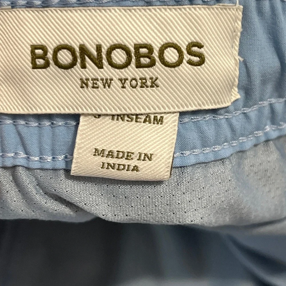 Bonobos Riviera Swim Trunks Mens M Blue Stretch Mesh Liner Beachwear